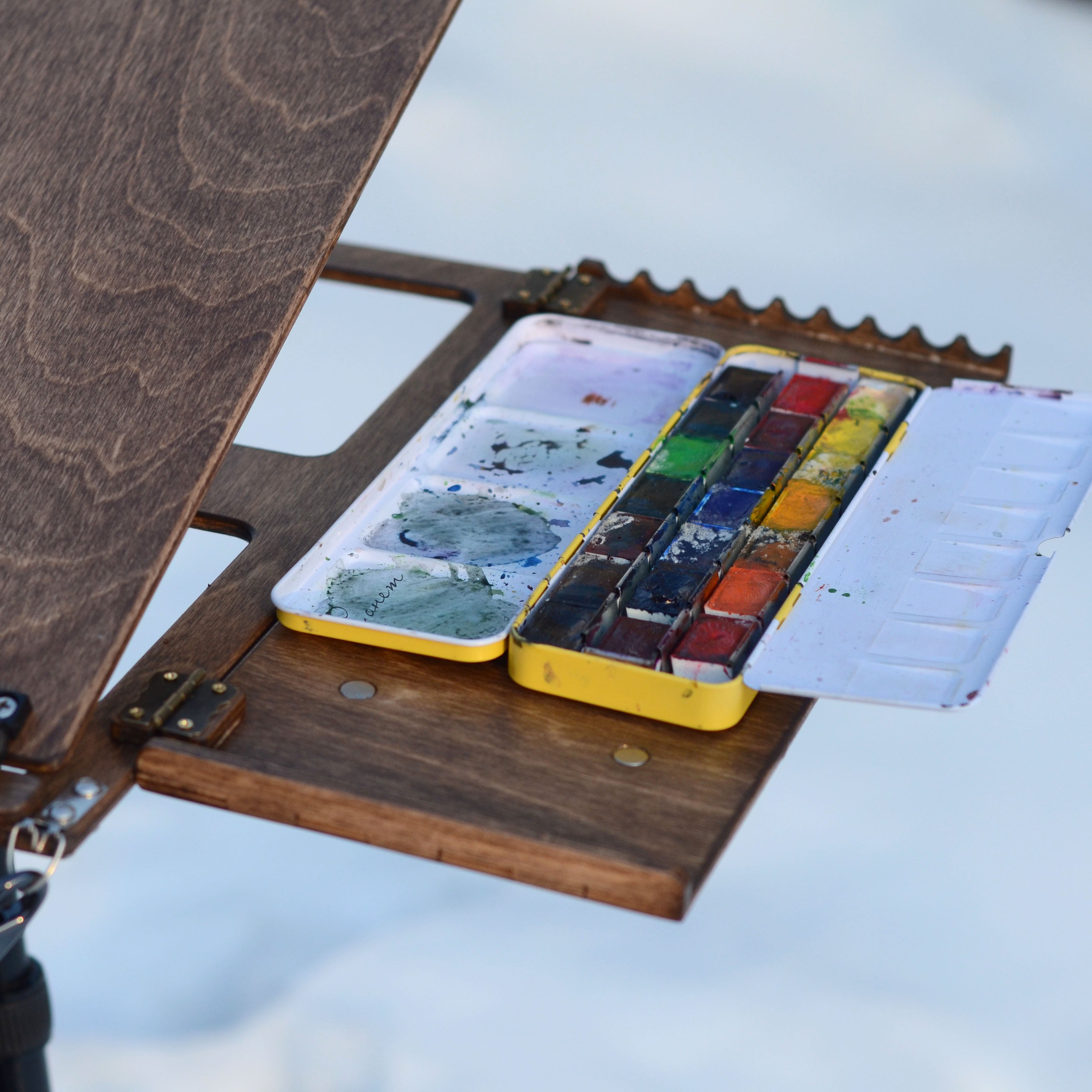 Watercolor easel for 11x14 paper size (made to order)