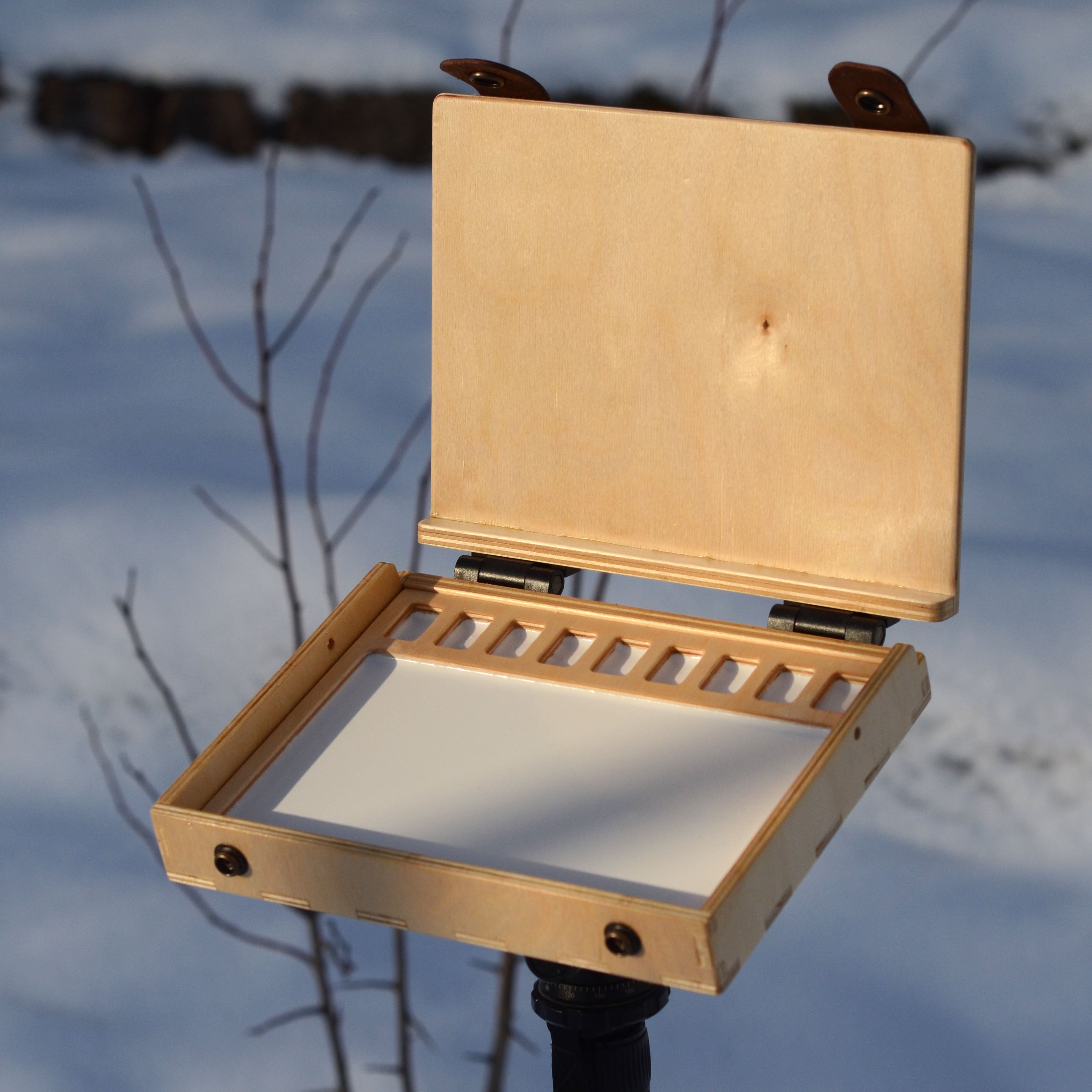 6x8 watercolor pochade box (made to order)