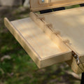 Roger Dellar's side brush shelf