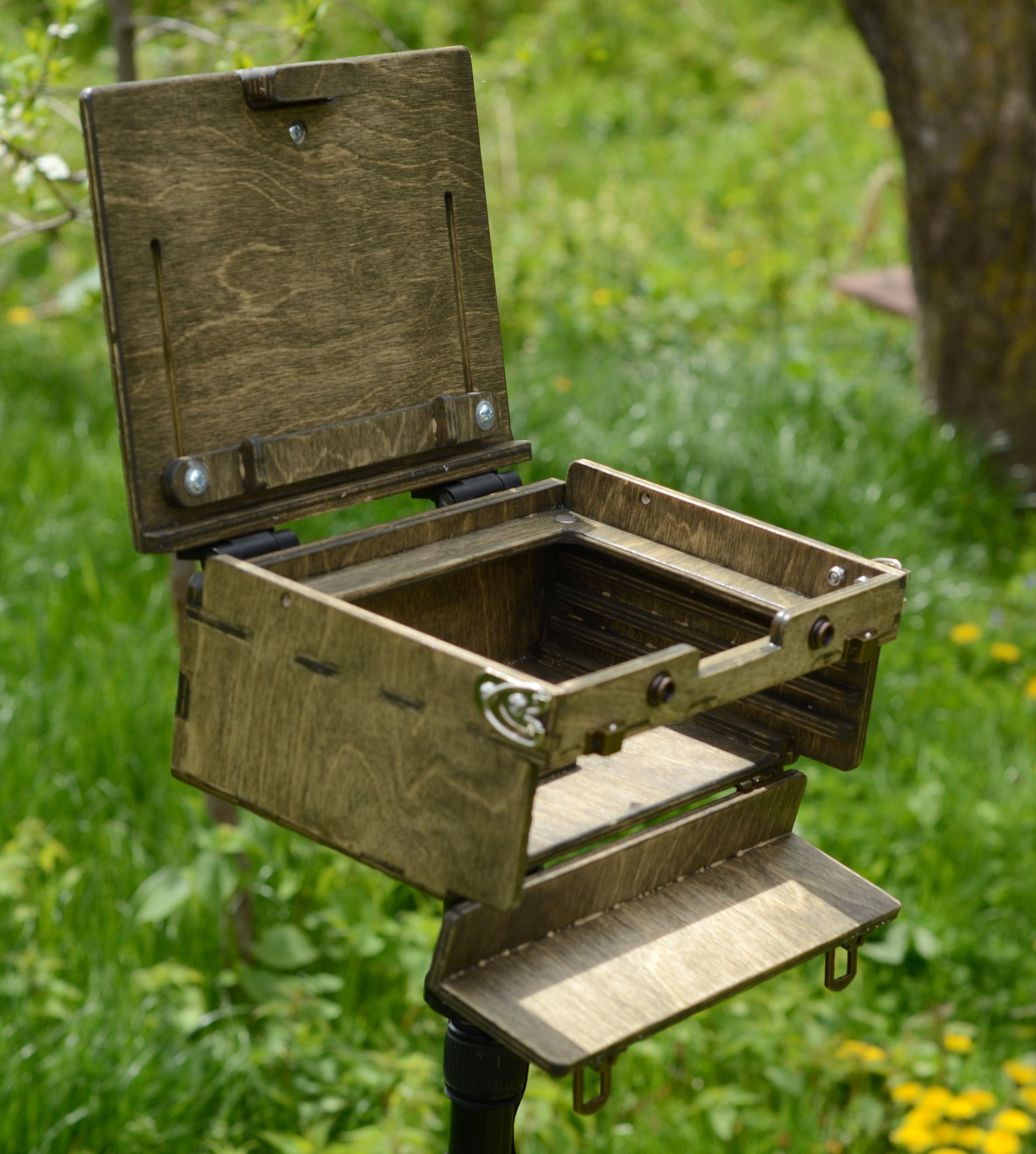 Martlet Travel for 6x8 - old wood stain