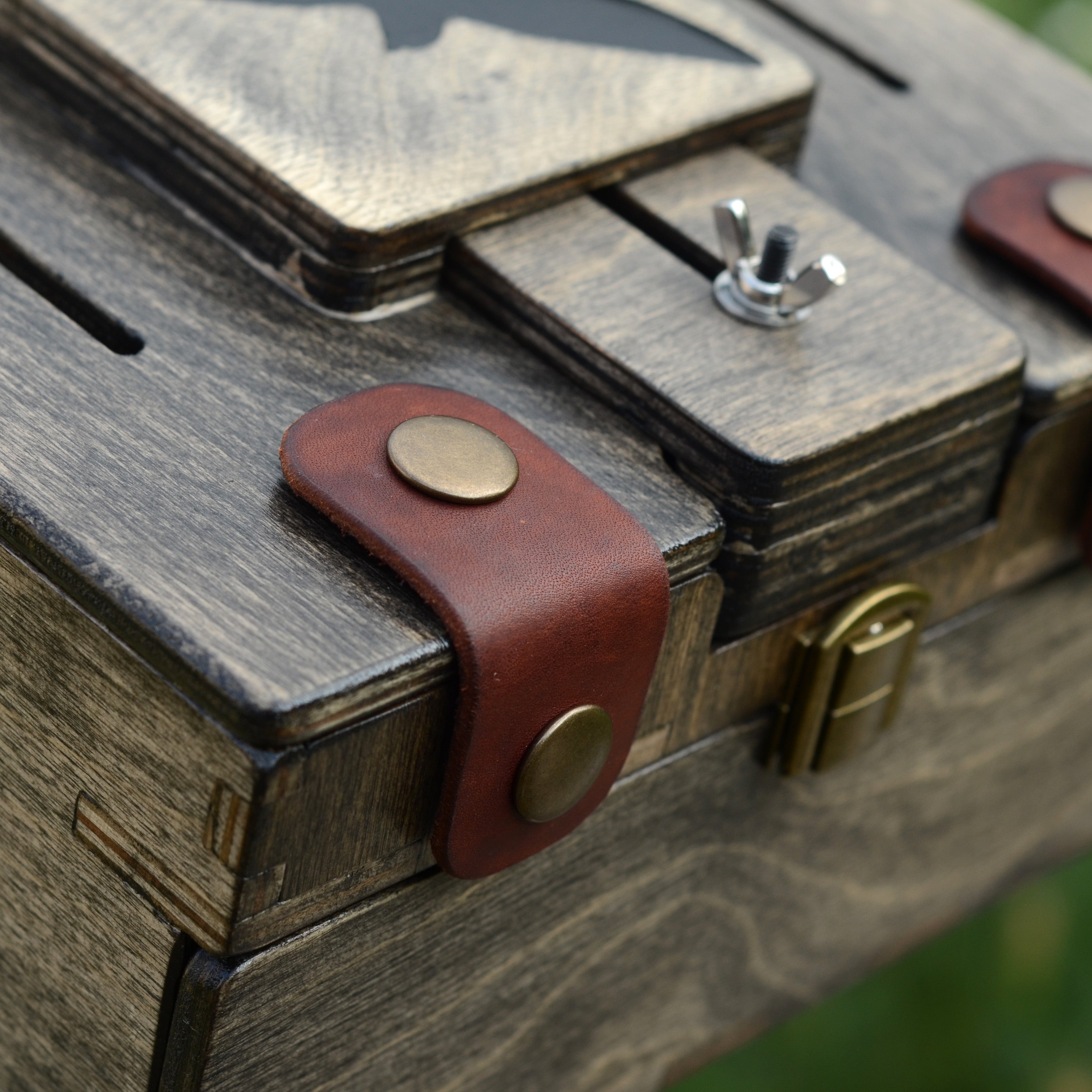 Martlet Travel for 5x7 - black wood stain