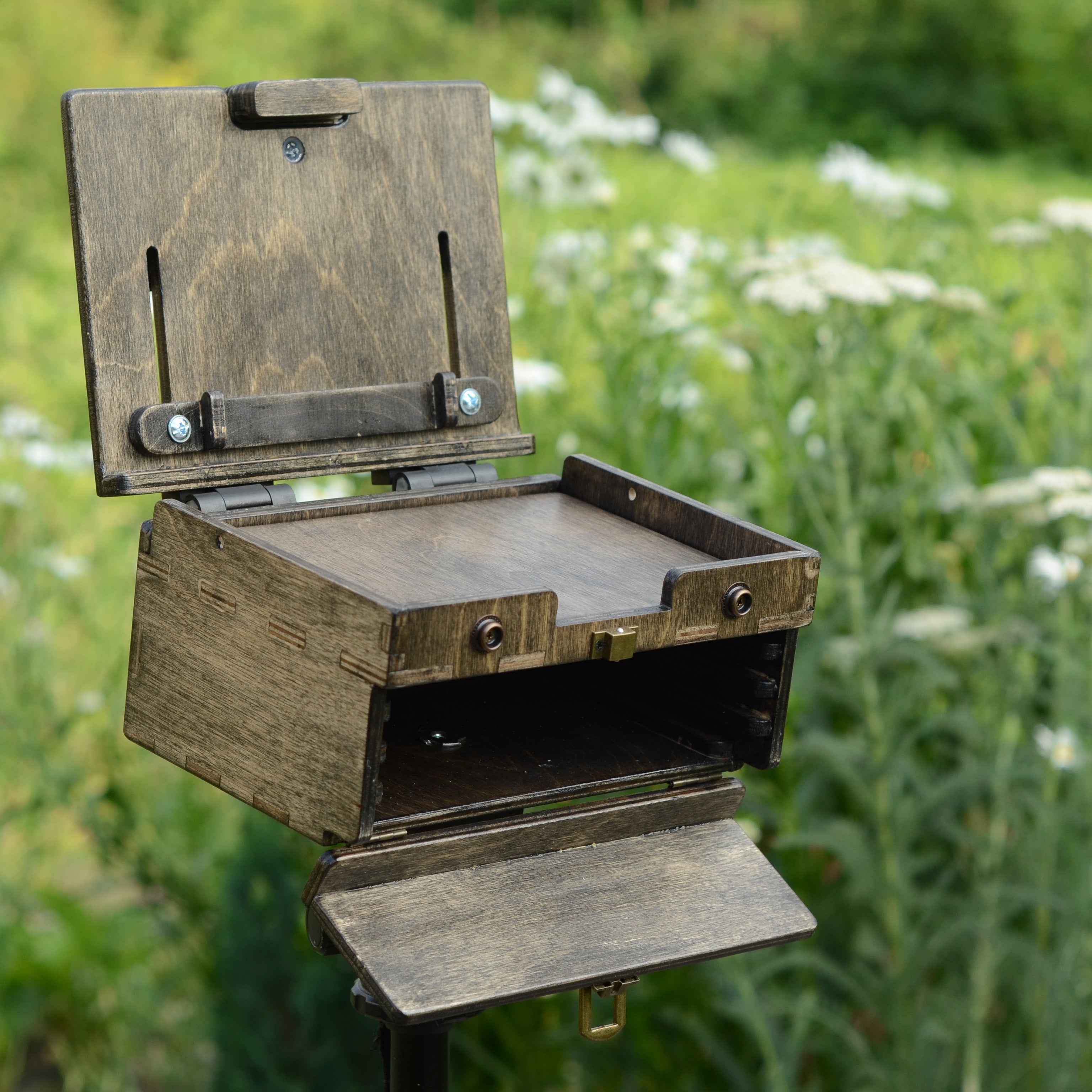 Martlet Travel for 5x7 - black wood stain