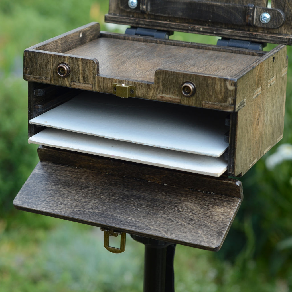 Martlet Travel for 5x7 - black wood stain