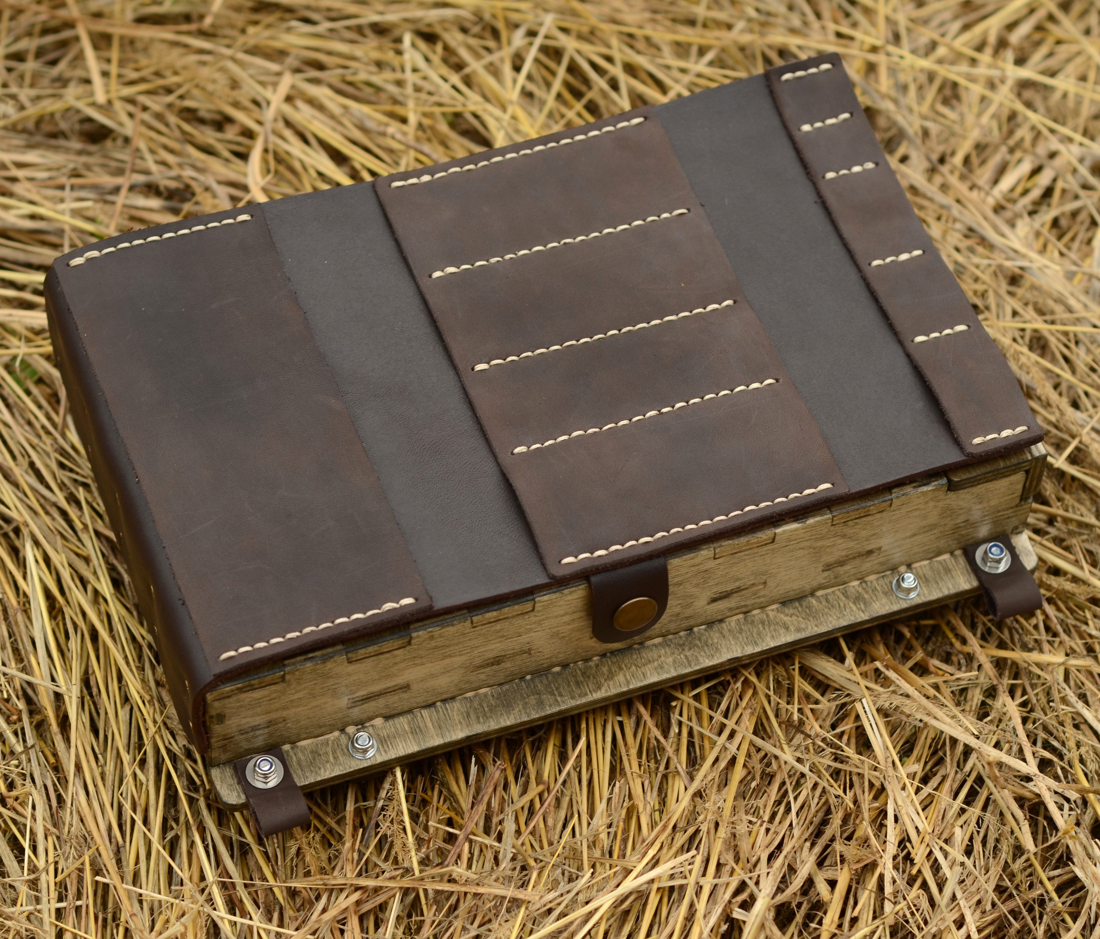 All-In-One pochade box for 6x10" panels (old wood)