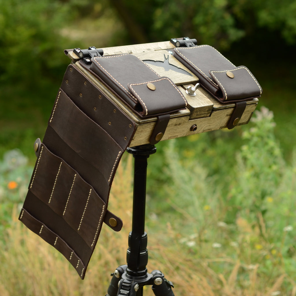 All-In-One pochade box for 6x10" panels (old wood)
