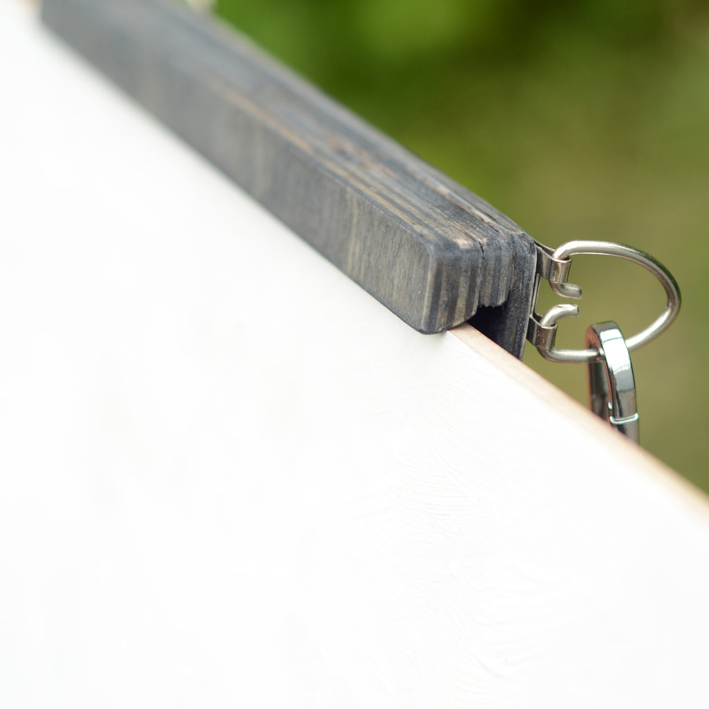 Tripod easel and wet panel carrier